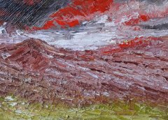 Anno 2020 - cm 50x40 - Olio su Tela a Spatola