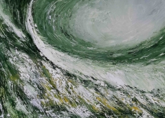 Cyclone, Olio su tela, 60x60 cm – 2018