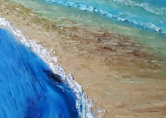 La Fuga, Olio su tela,  cm 45x55 – 2019