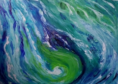 Entitas Abstracte, Olio su tela, 60 x 50 cm