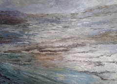 Alte cime, Olio su tela, 80 x 60 cm