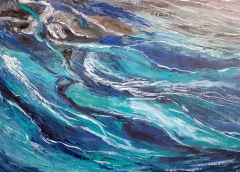 Omnia munda, Olio su tela, 70 x 50 cm