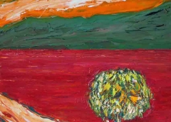 Il Percoso, Olio su tela, 40 x 80 cm