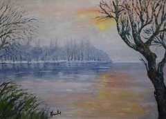 Risveglio, Olio su tela, 60 x 40 cm