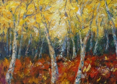 Sottobosco, Olio su tela, 60 x 40 cm