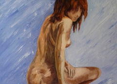 Riflessioni, Olio su tela, 50 x 70 cm