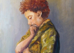 Scugnizzo, Olio su tela, 50 x 40 cm