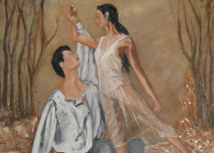 Ultima Danza, Olio su tela, 50 x 70 cm